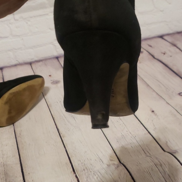 I.N.C BOOTIES HEELS BLACK - Picture 6 of 7